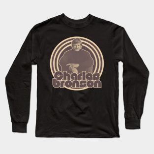 Charles bronson vintage Long Sleeve T-Shirt